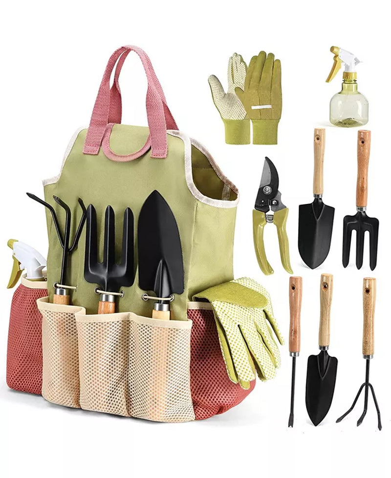 All-In-One Garden Tool Set 9-Piece