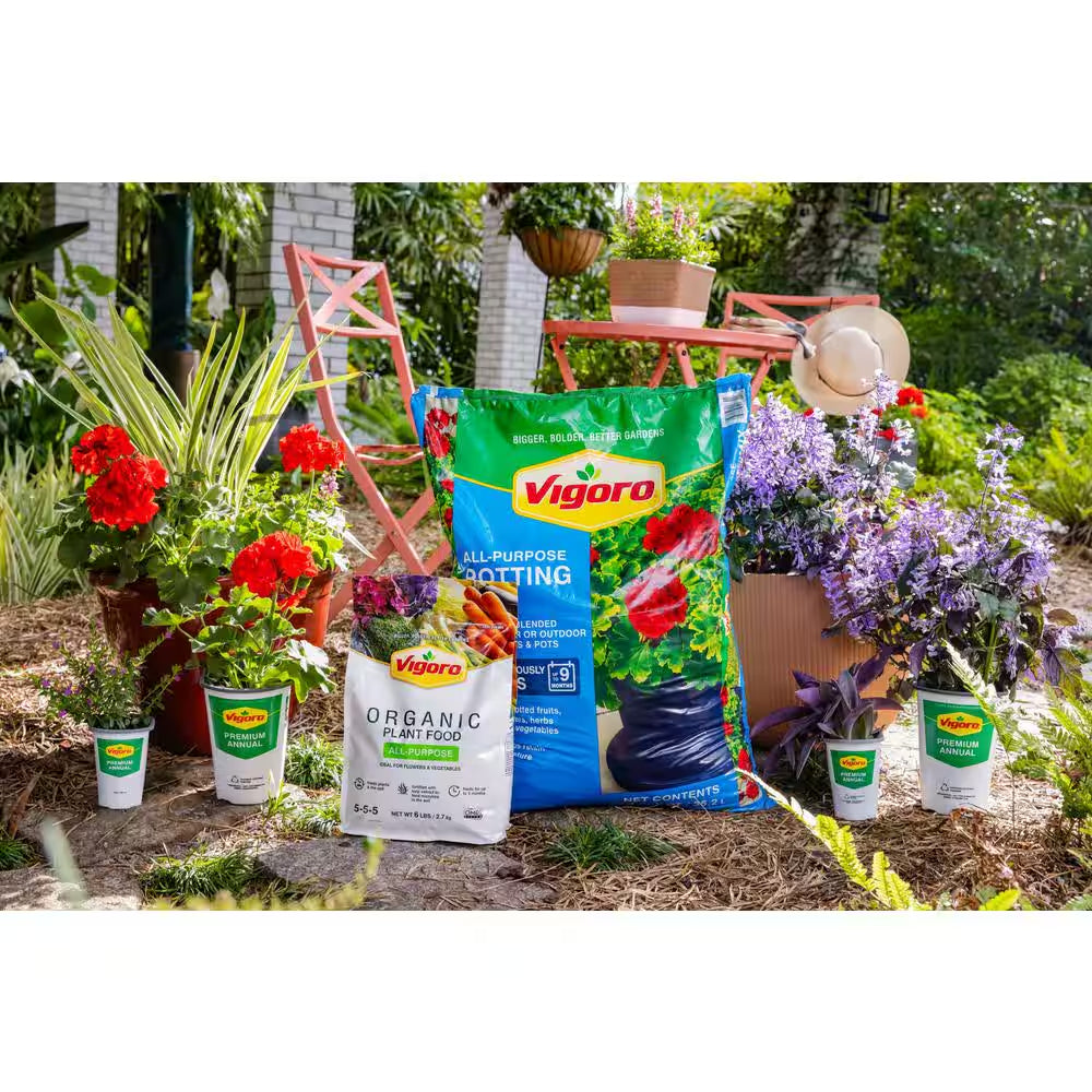 32 Qt. All Purpose Potting Soil Mix for Indoor or Outdoor Use for Fruits, Flowers, Vegetables and Herbs