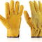 Garden Gloves Leather Gardening Gloves Thorn and Cutting Proof Work Garden Gloves